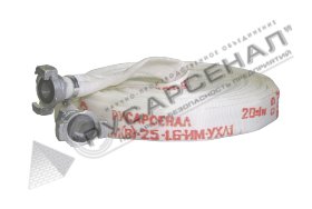 Рукав пожарный РПМ(В)-25-1,6-М-УХЛ1 с ГР-25 А-А (20±1м)